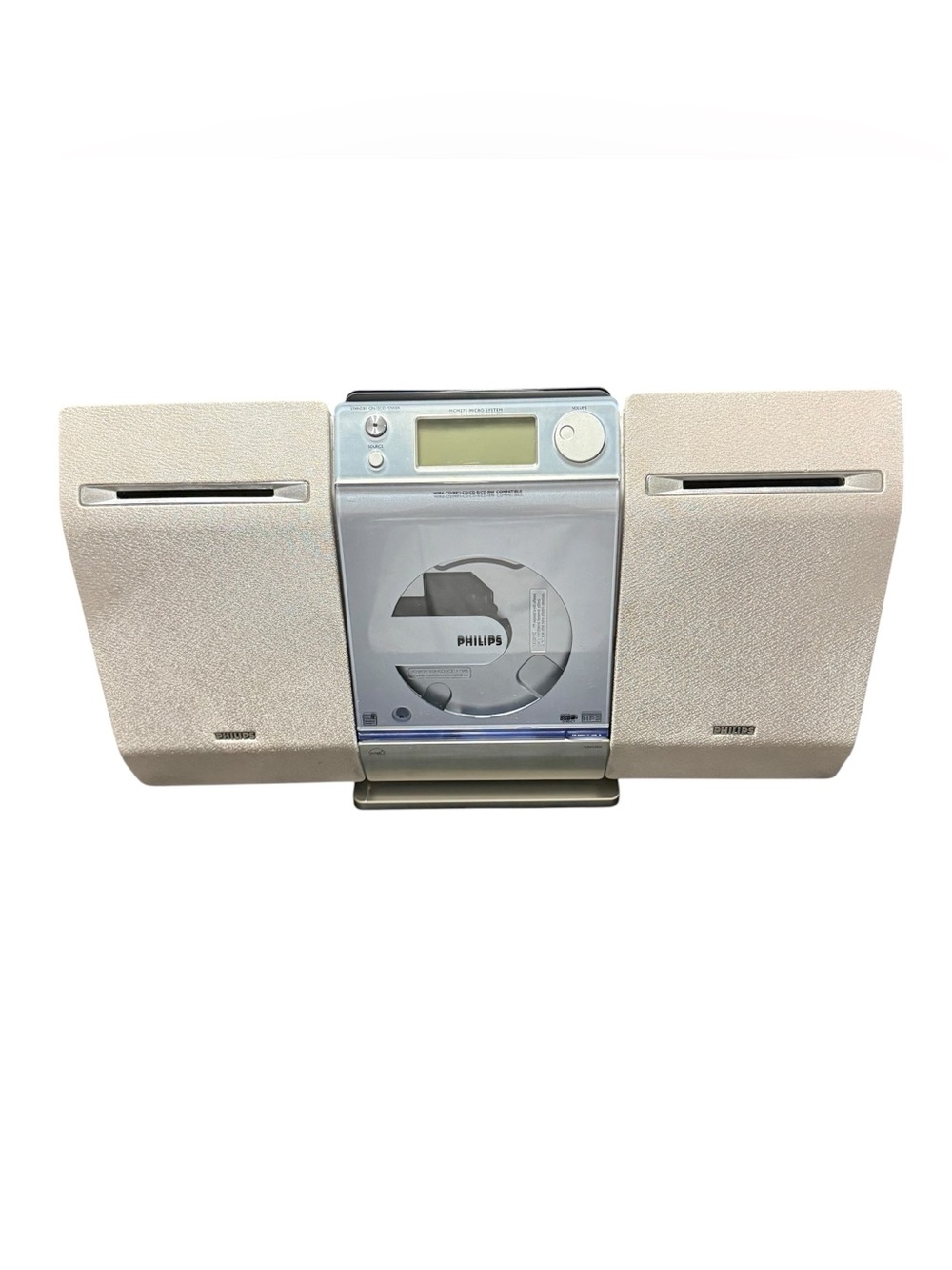 E1 Philips MCM276R Micro Hi-Fi System CD Player Radio No Remote